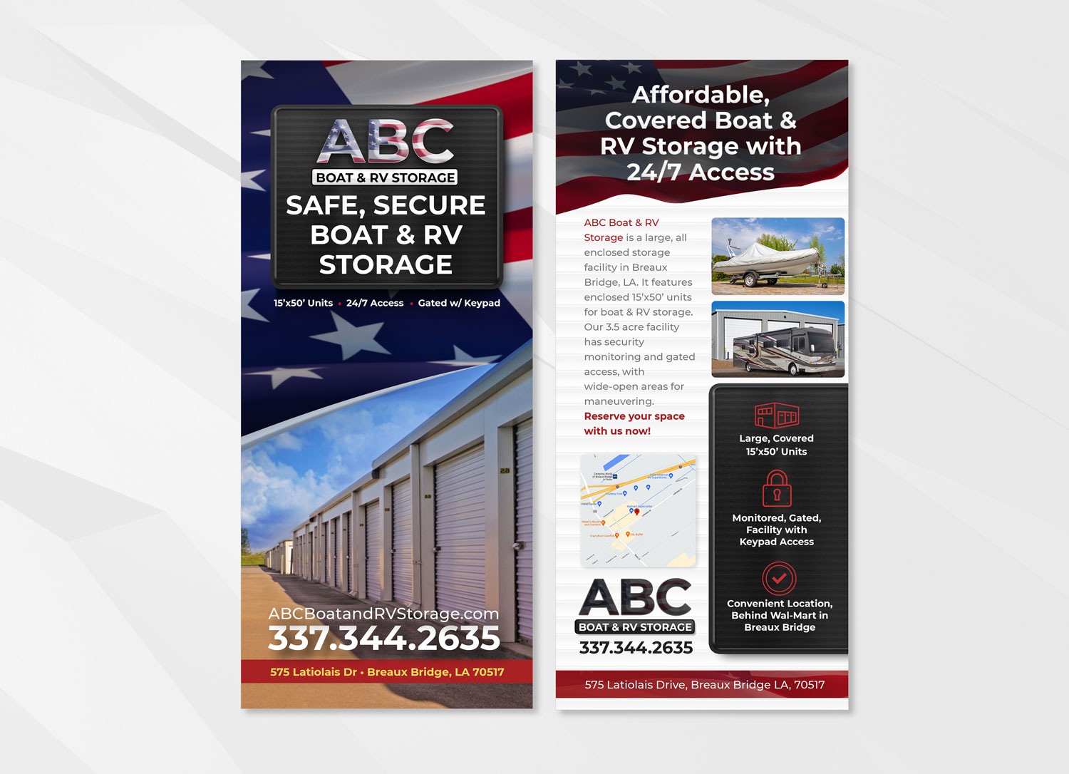 Abc Storage Rack Card Desgn